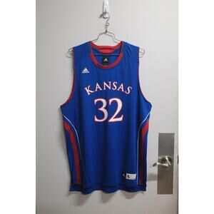 Adidas Kansas Jayhawks #32  Basketball Jersey